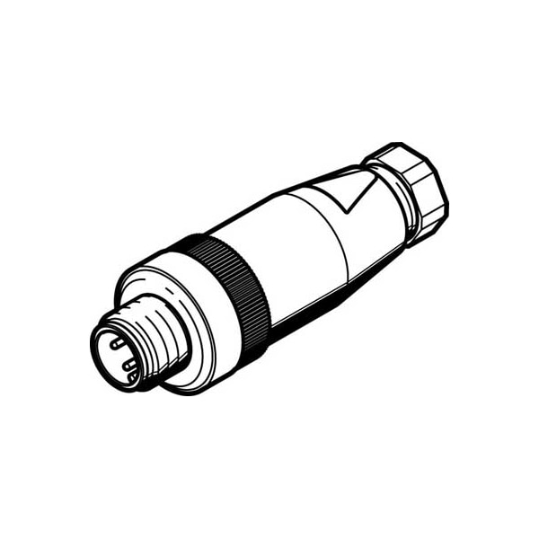 Plug NECU-S-M12G4-P1-Q6-IS